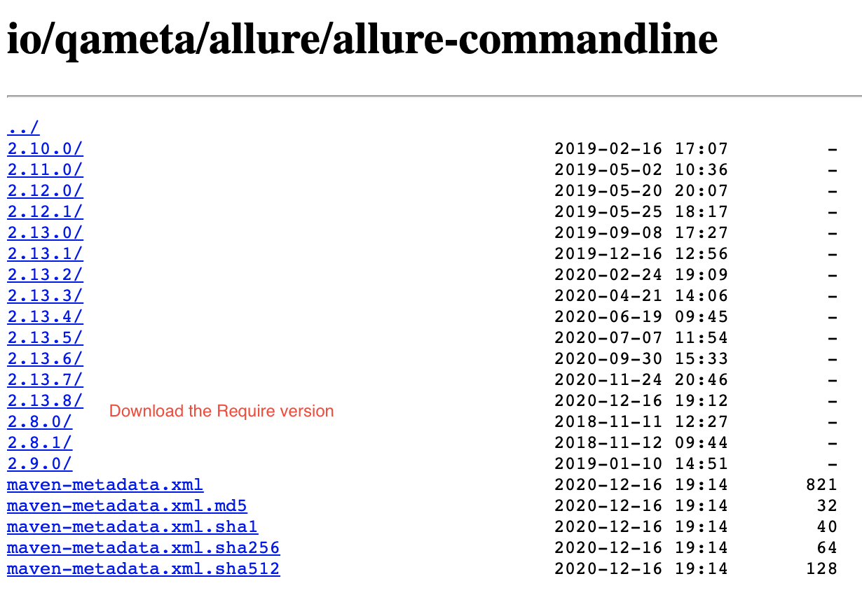 Download allure zip
